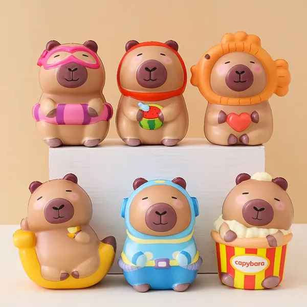 Squishy capivara macio