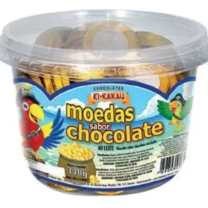 Pote moeda de chocolate 340gr
