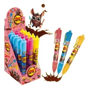 Caneta comestível com creme de chocolate 105g