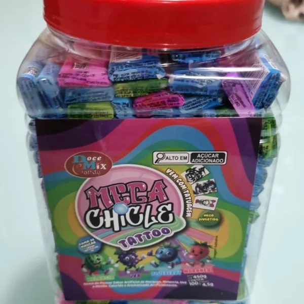 Chiclete mega tattoo